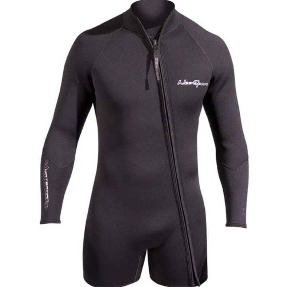 NeoSport 3mm Mens Premium Neoprene Waterman Wetsuit Jacket Sz XL